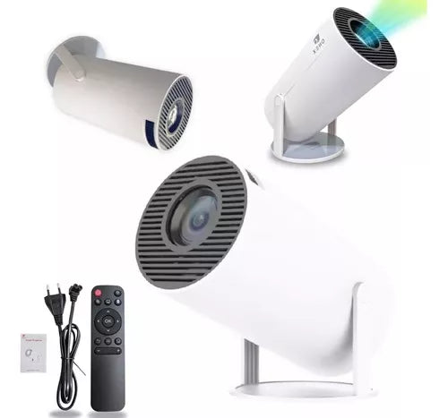 mini projetor portátil 4k android full hd smart wifi cinema